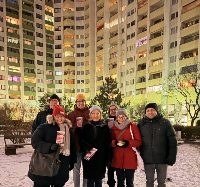 „Hallo, wir sind von der SPD!“ – Start in den Haustürwahlkampf