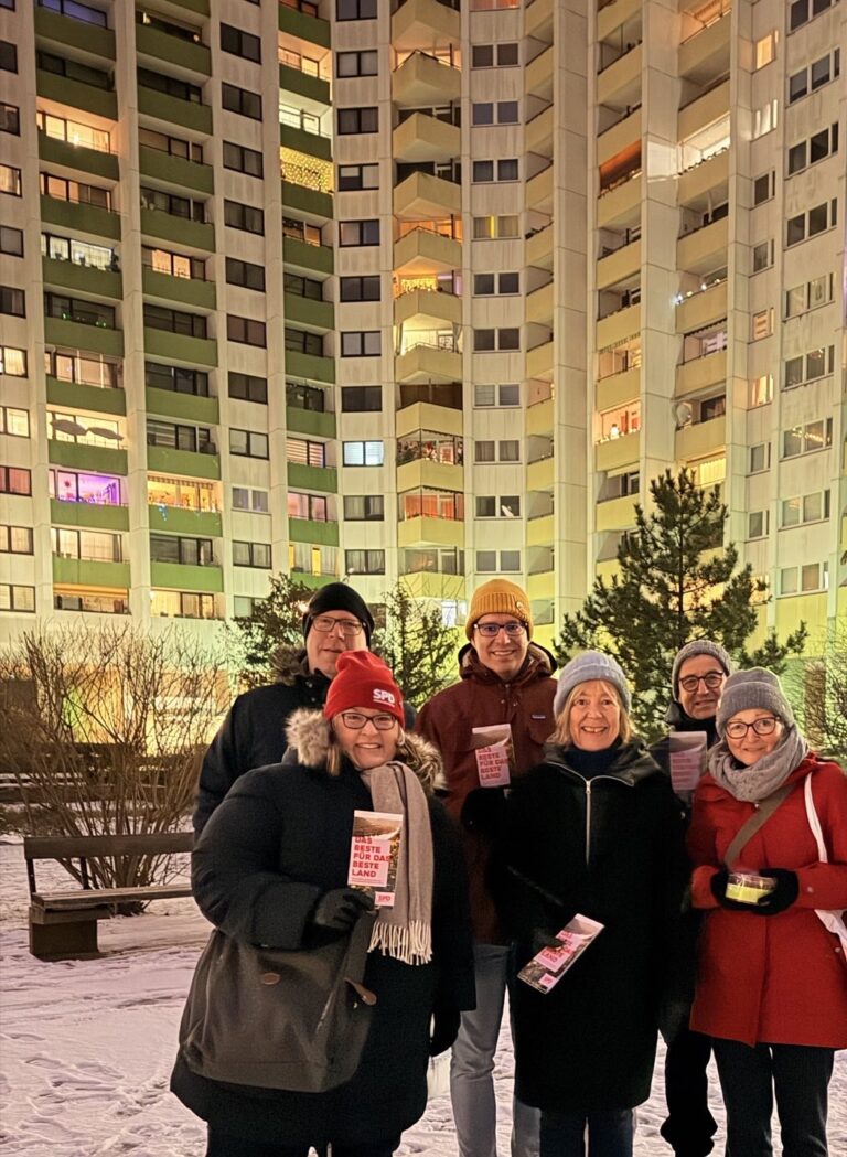 „Hallo, wir sind von der SPD!“ – Start in den Haustürwahlkampf